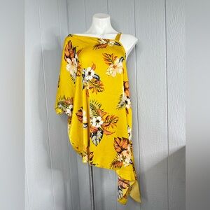 Cha Cha Vente Yellow Floral Top